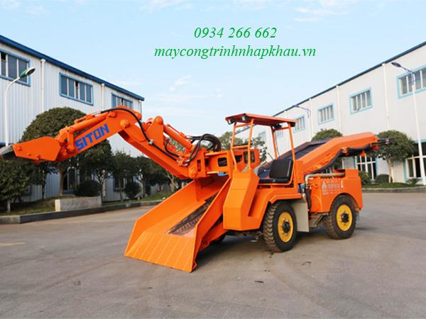 Máy cào vơ bánh lốp Siton công suất 80m3